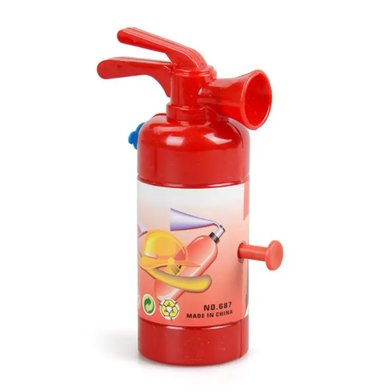 

1Pcs Mini Fire Extinguisher Water Gun Toy Fireman Kids Toys Gag Joke Outdoor Summer Beach Toy