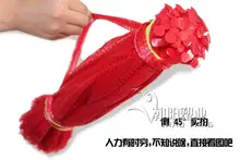 Red thickening quality Mesh bag horticultural net plastic mesh bag fruit mesh bags gardening net food packaging net 100pcs