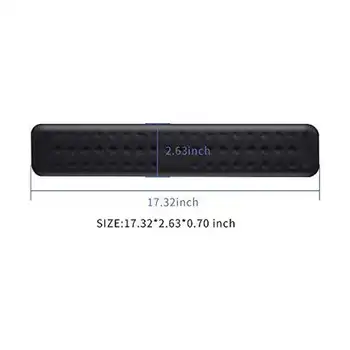 

Keyboard Wrist Rest Gaming Tenkeyless Memory Foam Hand Palm Rest Support For Office, Computer, Laptop, Mac Typing And Wrist Pa
