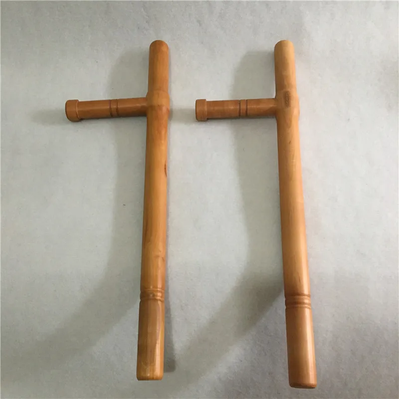 T sharp Tonfa древние боевые искусства двойные деревянные костыли китайское кунгфу
