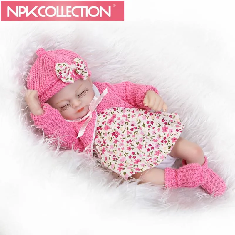 Npk Bebe Reborn Doll Hot Sale Toys Cheap Slicone Reborn Baby Dolls Mini Twin Wholesale Gift Bonecas Christmas Cute Baby Buy At The Price Of 31 76 In Aliexpress Com Imall Com