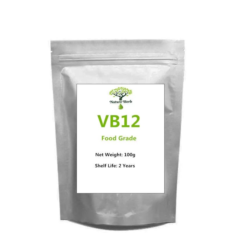 Hot Sale Food Grade Vitamin B12 VB12 100g 250g 500g 1000gin Body