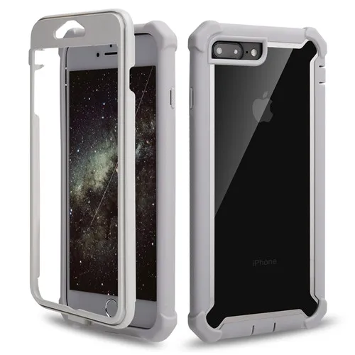 Роскошный противоударный защитный камуфляжный чехол для телефона iPhone XS MAX XR X 6 6S 7 8 Plus камуфляжный чехол для samsung S9 Plus Note 8 9 - Цвет: Gray