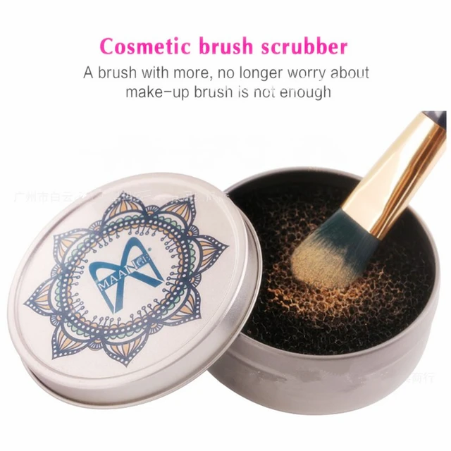 Best Offers 1pc Makeup Brush Cleaner Sponge Remover Make up Brushes Cleaning Powder Brush Color Off Washing Scrubber Clean Kit Best Offers 1pc Makeup Brush Cleaner Sponge Remover Make up Brushes Cleaning Powder Brush Color Off Washing Scrubber Clean Kit