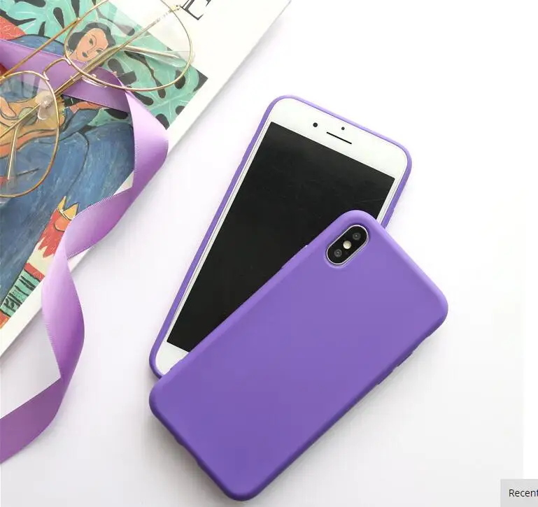ТПУ карамельного цвета чехол для телефона iPhone 7 8 XS XR XSMAX неожиданный момент всегда