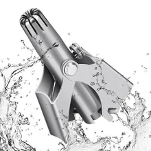 Машинка для стрижки волос в носу из нержавеющей стали Мини Портативная машинка для удаления волос в носу SSwell