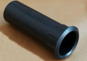 Комплект из 2 предметов черного цвета 41x113 мм усилитель Динамик Порты и разъёмы трубка из АБС-пластика фазоинверторного трубки для 4-5 ''громкий Динамик вентиляционное отверстие