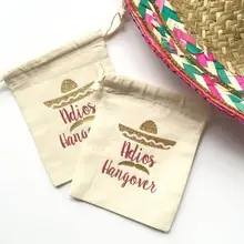 Заказ адиос похмелье Fiesta невесты Свадебный сумки девичник похмелья восстановления выживания Комплект партия Конфеты чехлы
