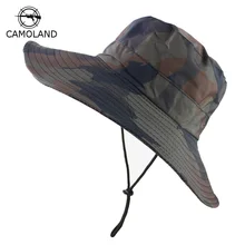 Женская панама Лето Защита от ультрафиолета Повседневная Панама шляпа Военная походная тактическая Шляпа Boonie шляпа наружная Кепка Солнцезащитная для рыбалки пляжная кепка