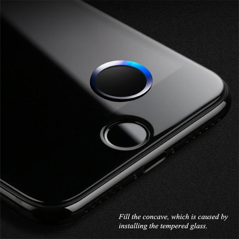Для iPhone 8 алюминиевая сенсорная ID наклейка для дома 6 6S 7 Plus SE iPad отпечатков пальцев