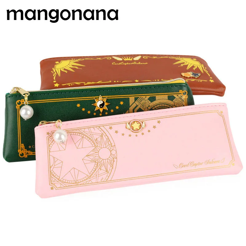 

Anime Cardcaptor Card Captor SAKURA KINOMOTO Clear Cards Bag Case