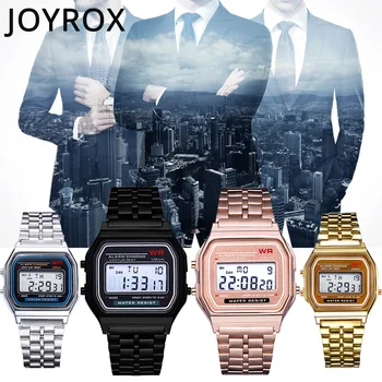 JOYROX-relojes de lujo para hombre y mujer, Reloj de negocios, LED, multifunción, deportivo, Digital, erkek, 2020