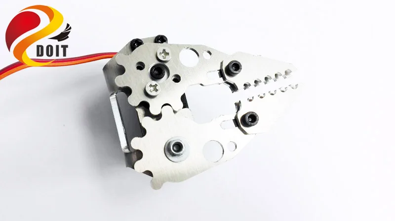 

Hard Aluminum Alloy Manipulator Mechanical Arm Metal Gripper Clamp For MG995 Servo Robot Robot DIY