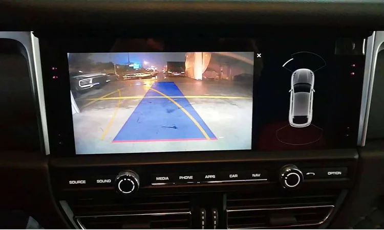 Best Fits for 2019 Porsche Macan Cayenne Panamera 12.3 inch Original Monitor Reversing Image Camera Car Video Interface 0