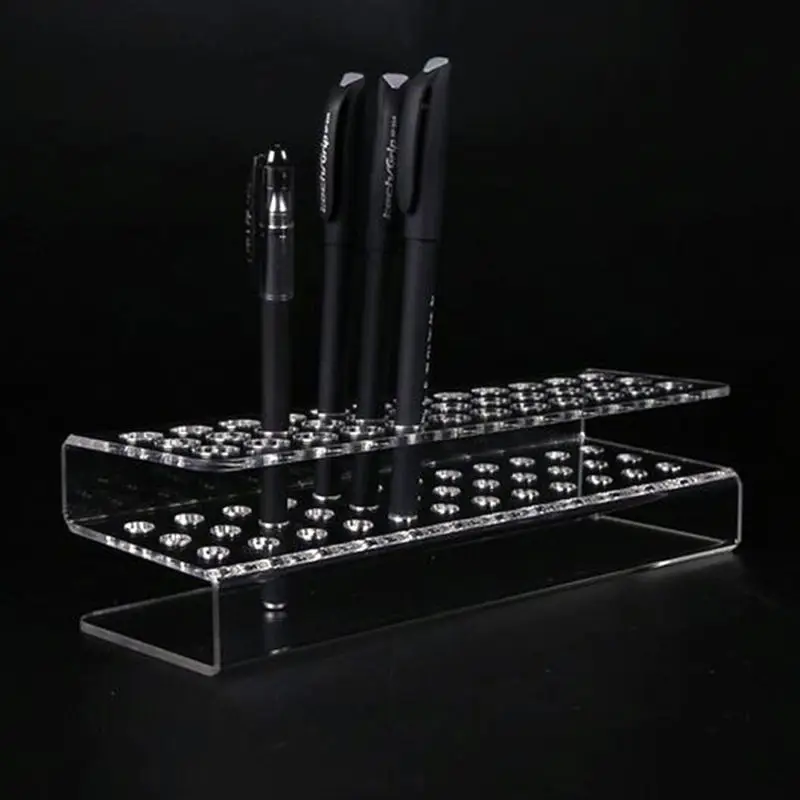 Acrylic Marker Pens display rack holder eyebrow Pencil Desk Organiser