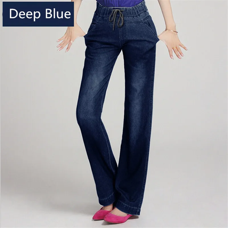 Новинка, высокое качество, женские облегающие прямые джинсы с высокой талией, Модные расклешенные брюки, удобные штаны, винтажные джинсы размера плюс