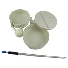 Белый semiportal гора выдвижным приманка лоток магнитный compouna тарелка бассейна хорошим помощником рыболовные снасти