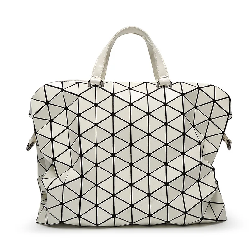 

Aolen 2017 New Fashion Women Pearl BaoBao Bag Diamond Lattice Tote Geometry Quilted Handbag Geometric Mosaic Shoulder Bag