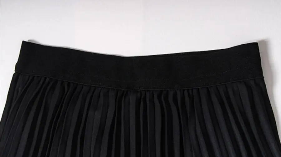 Estilo Ocio Gradiente Color 2018 Profesional Nueva Imperio Gasa Plisada Falda Inglaterra Del Moda Mujer Verano dq0Odw