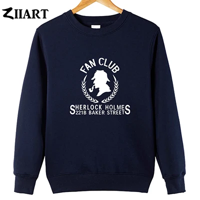  sherlock holmes 221B baker streets fan club couple clothes girls woman cotton autumn winter fleece 