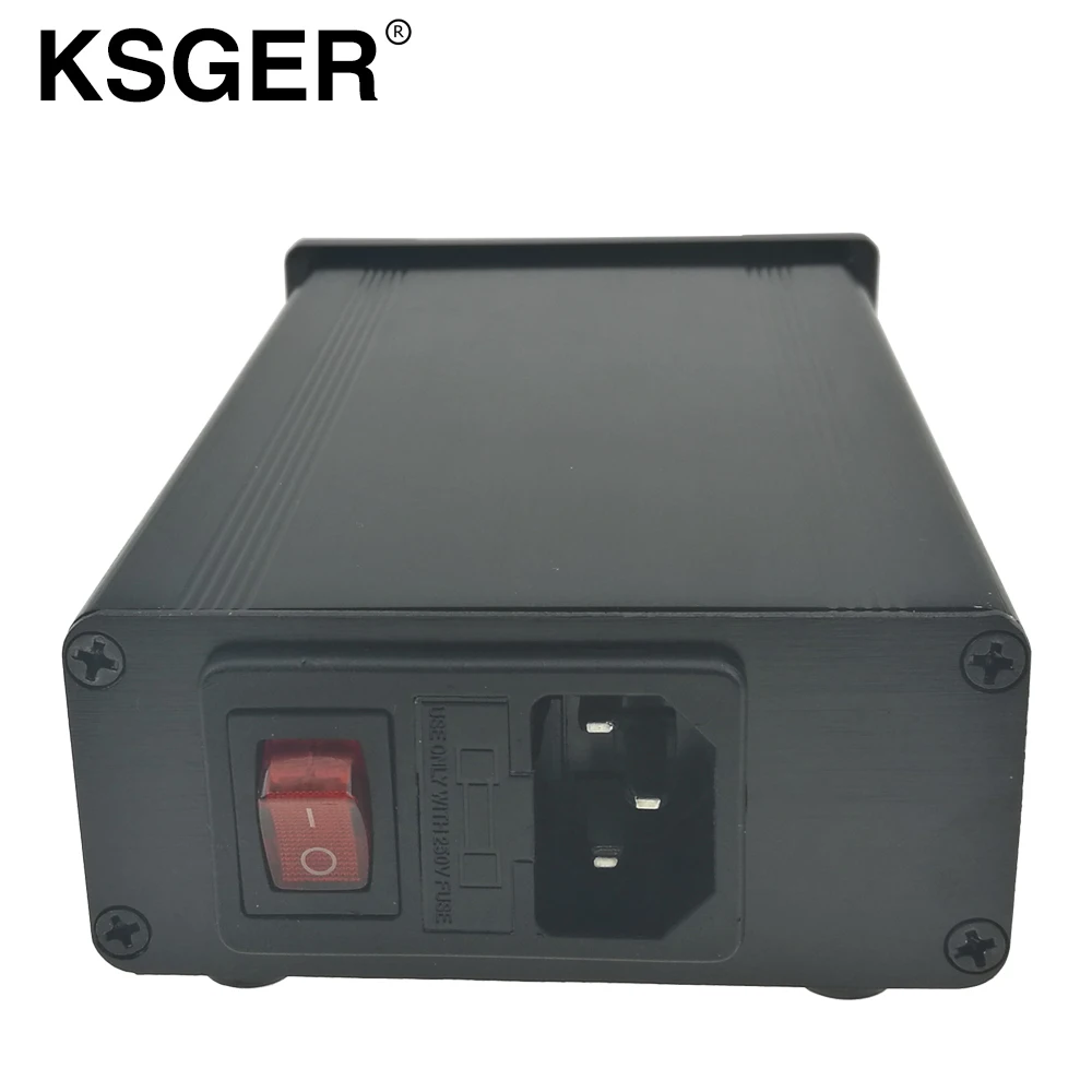 KSGER STM32 OLED T12 паяльная станция пистолет с горячим воздухом ремонтная