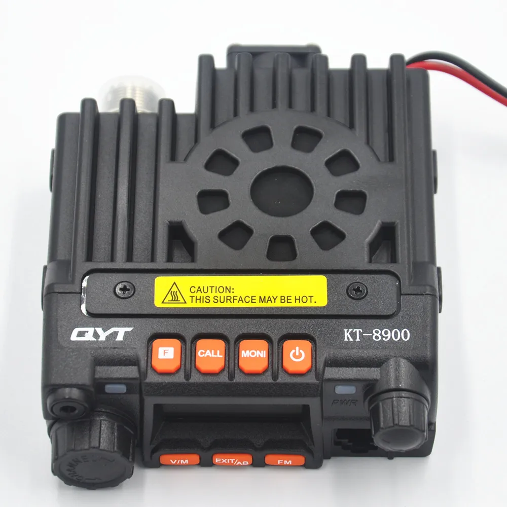 2 шт./лот QYT KT-8900Mini Mobile Radio UV Dual Band 136-174/400-480 МГц высокая мощность 25 Вт CTCSS/DCS/DTMF
