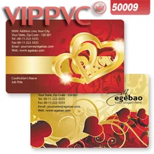 A50009 ПВХ VIP дизайн карты шаблон визитной карточки