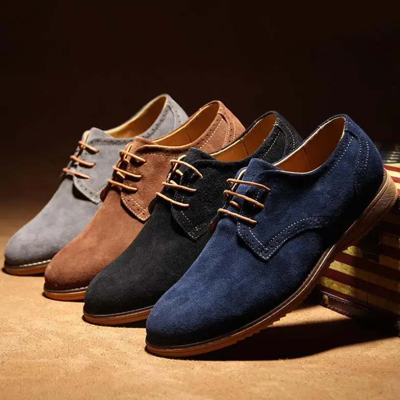 suede leather casual shoes