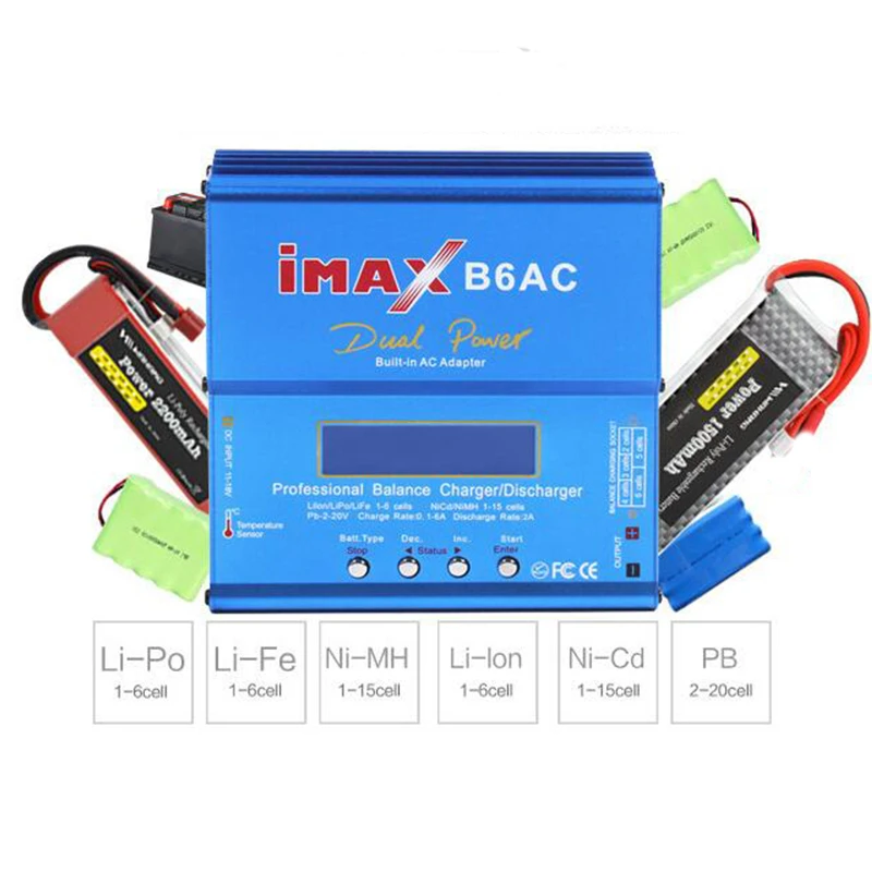 APBLP iMAX B6 AC B6AC 80W 6A Dual RC Balance Battery Charger Lipo Lipo Nimh Nicd Battery With Digital LCD Screen APBLP iMAX B6 AC B6AC 80W 6A Dual RC Balance Battery Charger Lipo Lipo Nimh Nicd Battery With Digital LCD Screen