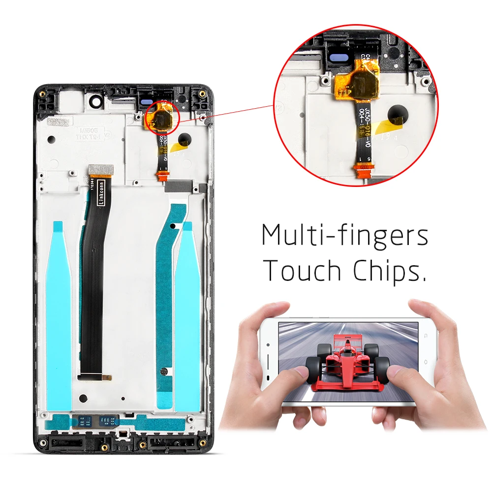 Original LCD For XIAOMI Redmi 3S LCD Display Touch Screen Frame Replacement For XIAOMI Redmi 3 LCD Display Redmi 3X 3 Pro S LCD