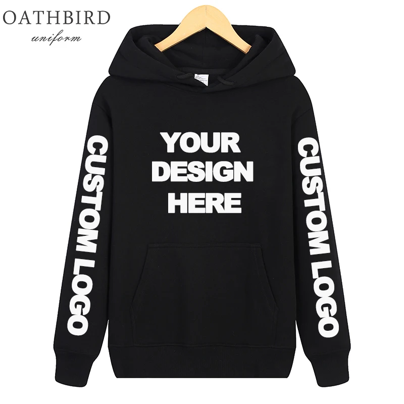 Diy Pria Pullover Hoodie Custom Anak 