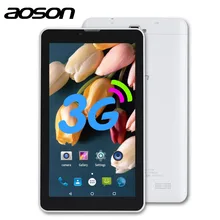 Best price 3G!!! Aoson S7 7 inch 3G Phone Call Tablet PCs 1GB 8GB HD IPS Android 5.1 Dual SIM Dual Camera Bluetooth OTG WIFI PC Tablets