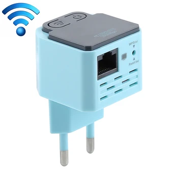

300Mbps WiFi Repeater Wireless Range Extender Signal Booster Amplifier Wall Mounted EU US Plug Wi-Fi Range Extender