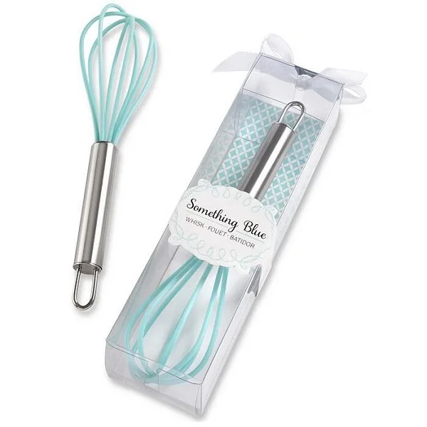  200pcs Wedding favor gift Kitchen Whisk stainless steel pink & Blue egg beater + DHL Free Shipping  - 32834197236
