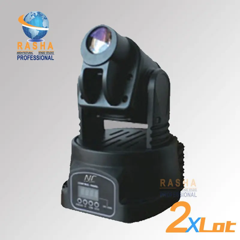 

2pcs/LOT GOBOS LED15W Mini Moving Head Spot Light,Moving Head Wash Light,Stage Effect Light for Bar,KTV,hotel