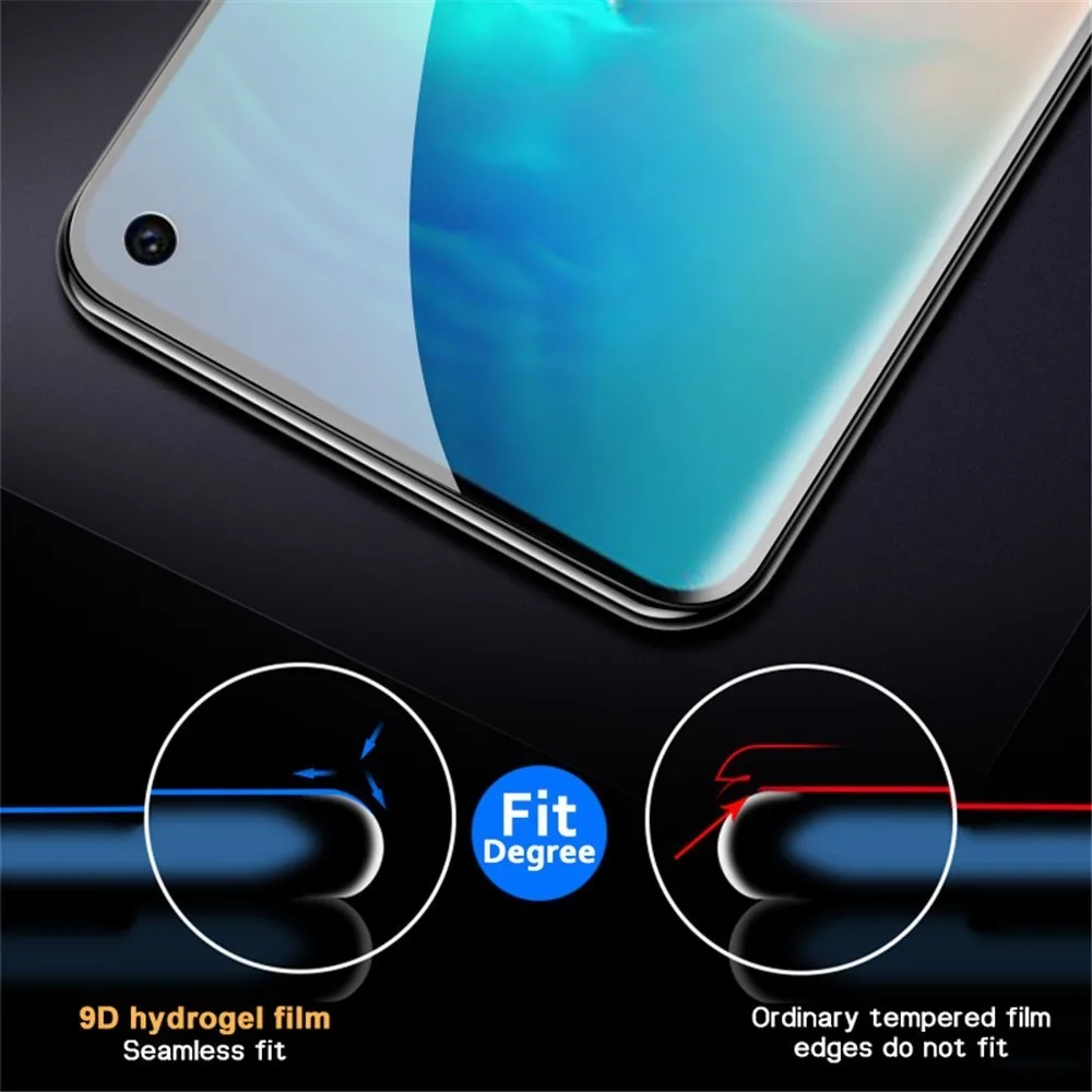 Изогнутая мягкая Гидрогелевая пленка 37D для Samsung Galaxy A 90 80 70 60 50 40 30 20 A81 Защита