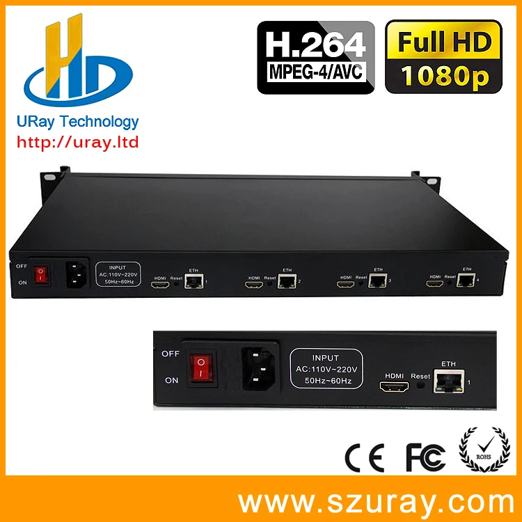 

Best 1U Rack MPEG4 H 264 H.264 H264 HDMI To IP Video Encoder RTSP UDP Video Encoder For IPTV, Live Streaming Broadcast