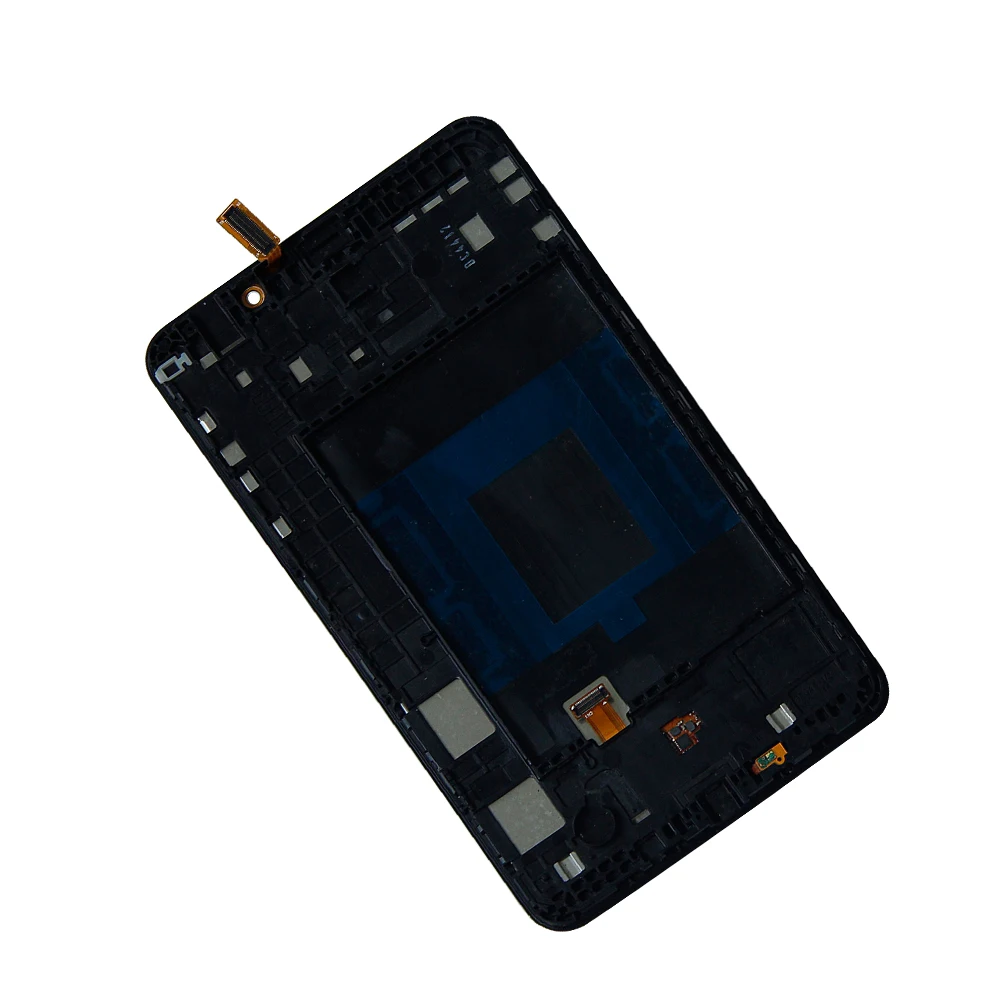 С рамкой для samsung Galaxy Tab 4 SM-T230 T230 ЖК-дисплей кодирующий преобразователь сенсорного экрана в сборе Замена