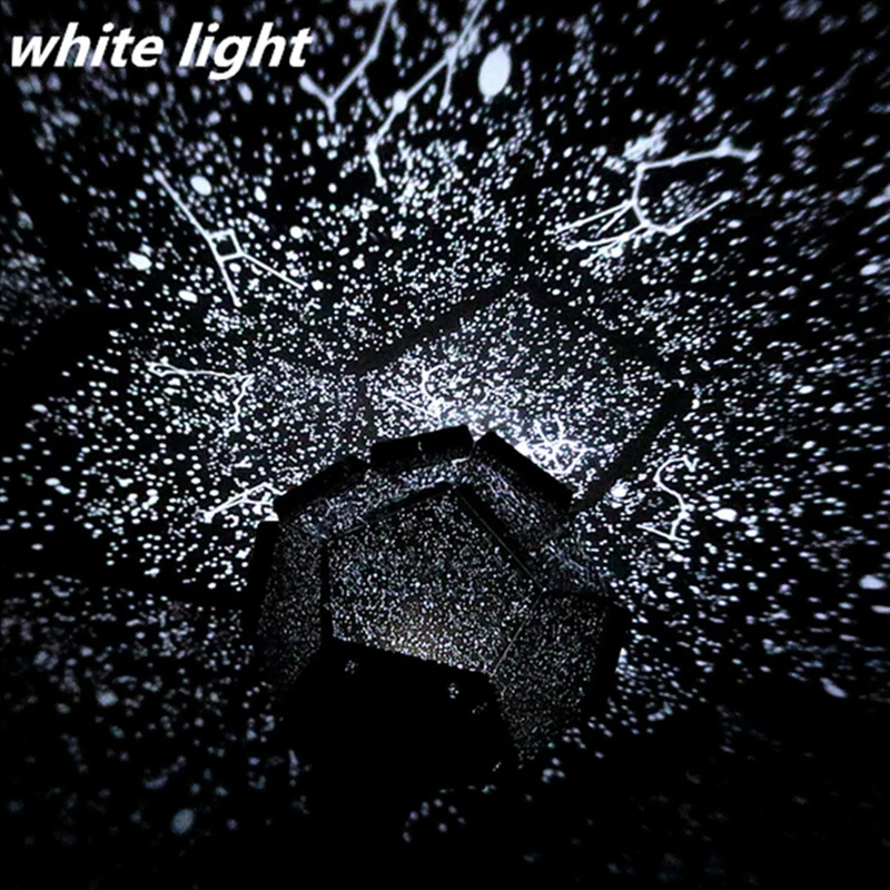 IKVVT Romantic Astro Star Sky Cosmos Laser Projector Night Light Lamp Home Decor