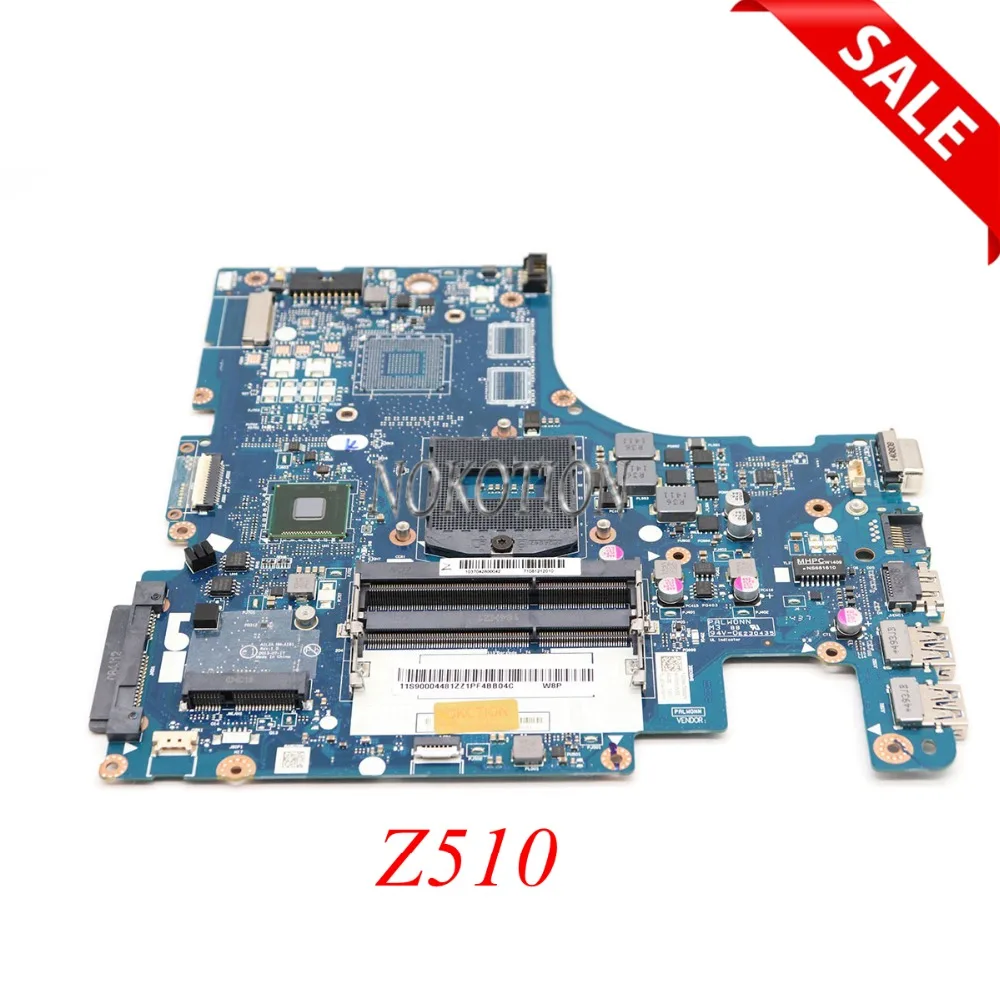 NOKOTION Main board AILZA NM-A181 Rev 1.0 For lenovo ideapad Z510 15.6'' Laptop motherboard HM86 HD5000 Graphics NOKOTION Main board AILZA NM-A181 Rev 1.0 For lenovo ideapad Z510 15.6'' Laptop motherboard HM86 HD5000 Graphics