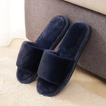 

2018 word wool solid bottom of the heart winter indoor and outdoor homes warm wool non-slip thick cotton slippers fashion