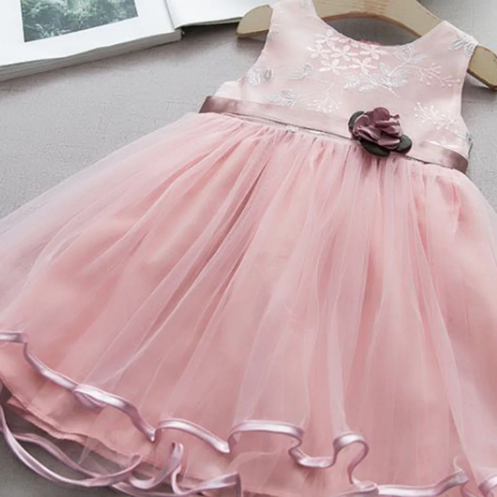 Платья для маленьких девочек; платье с фатиновой юбкой для малышей; летние вечерние платья принцессы; модная одежда для дня рождения; SZYADEOU jurk; L4