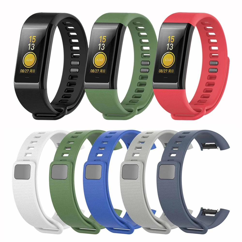 Цветной силиконовый ремешок для часов Huami Amazfit Cor сменный удобный браслет