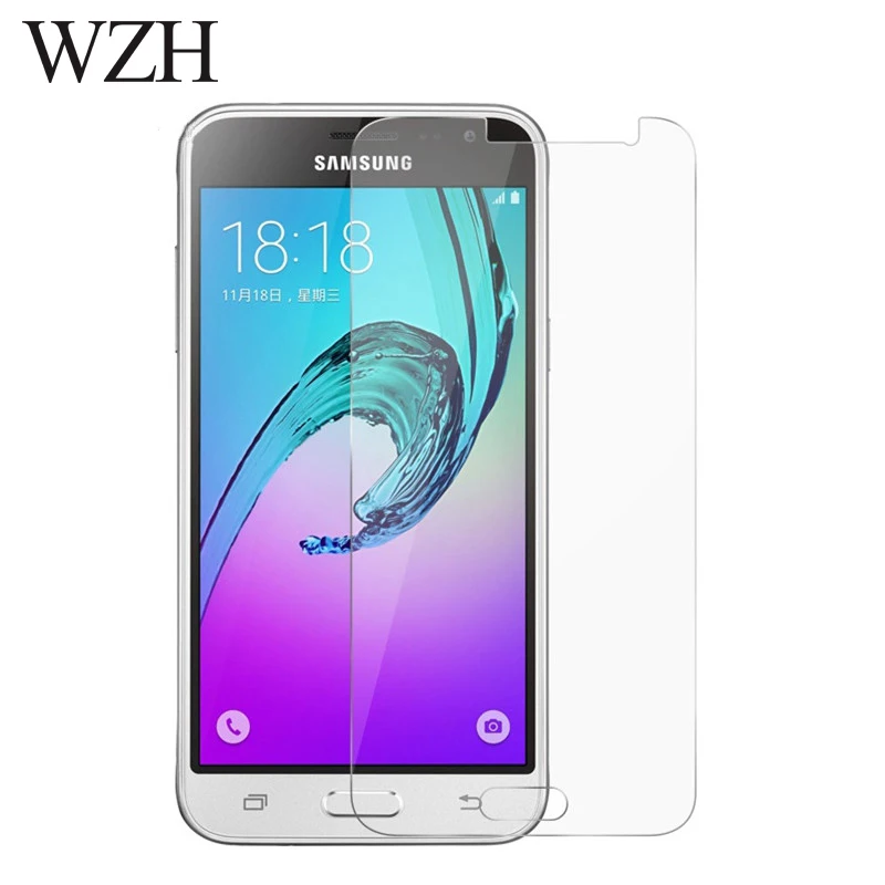 

WZH 2.5D Tempered Glass For Samsung Galaxy J1 J3 J5 J7 2016 S2 S3 S4 S5 S6 S7 For Galaxy Note 3 4 5 Screen Protector Glass Film
