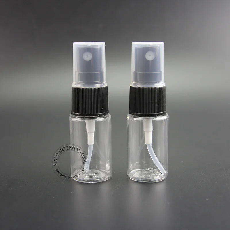 Hot Sale 10ml Empty Plastic Perfume Bottle, Refillable Spray Bottle Small Atomizer PET Sample