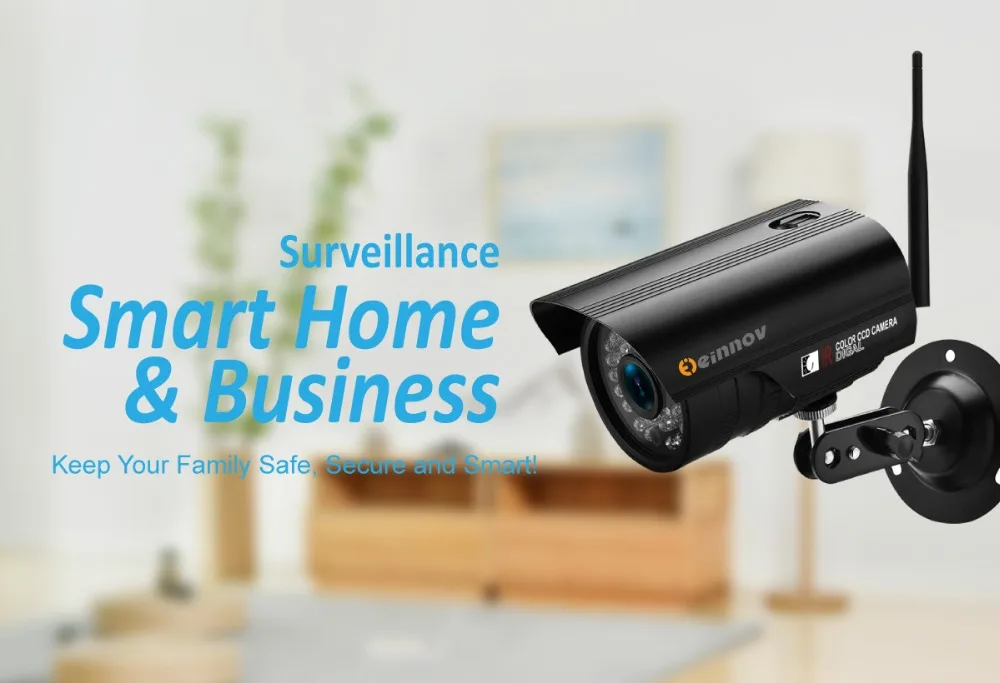 Einnov аудио запись Onvif 720P Wifi IP Camara 1080P беспроводная камера видеонаблюдения HD P2P CCTV с sd-картой 3,6 мм Camhi