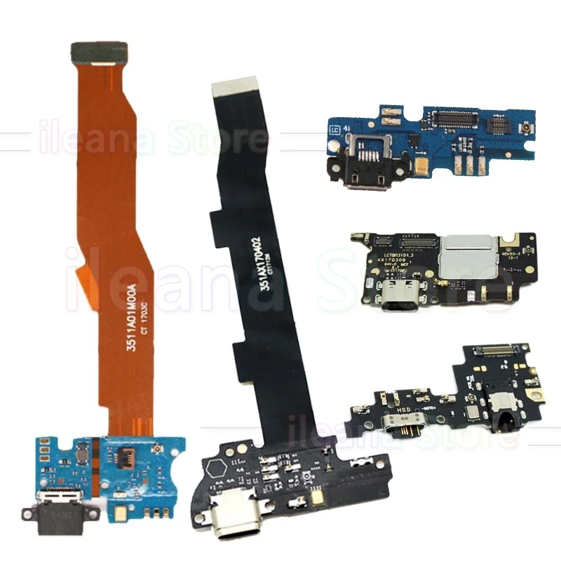 USB порт для зарядки и передачи данных док разъем гибкий кабель Xiaomi Mi 4 5 5X 5s Plus 6 6x 8 8SE