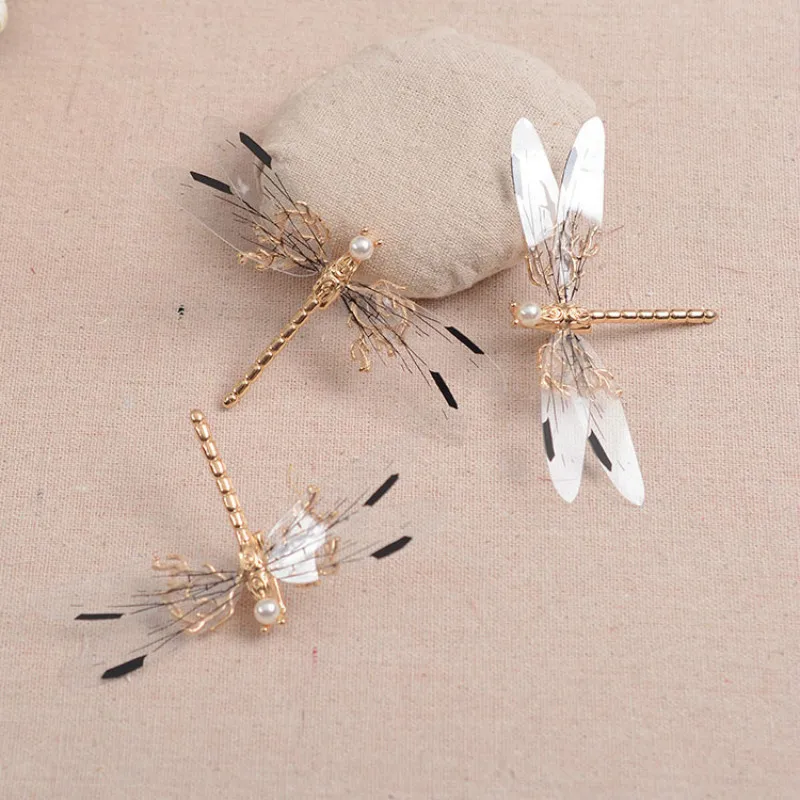 2018 Popular Golden Headdress Wedding Hair Accessories Transparent