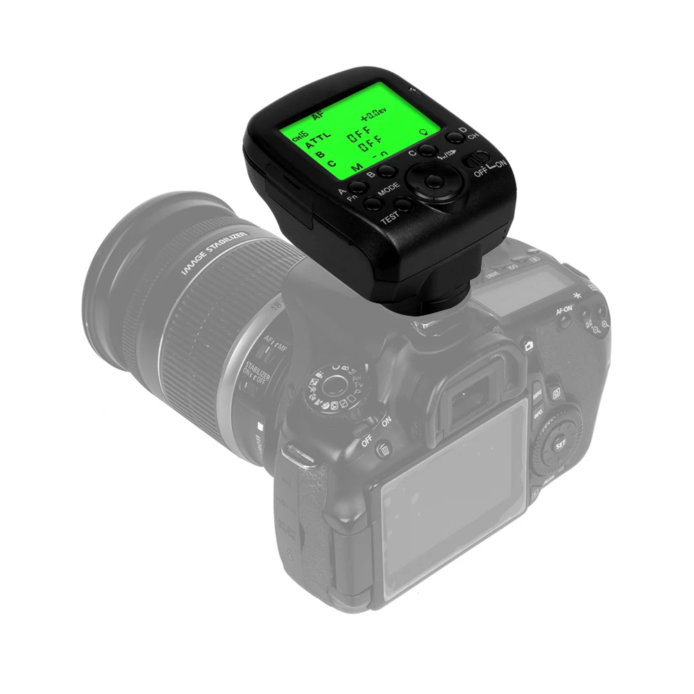 TRIOPO G1 двойной TTL беспроводной триггер с ЖК дисплеем scherm 1/8000 s HSS 2 4G|Фотовспышки| |