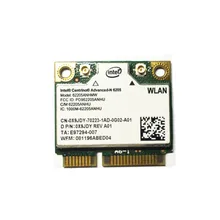 Для Intel 6205 6205HMW Половина MINI PCI-E Двухдиапазонная 2,4 ГГц/5 ГГц Wlan wifi беспроводная карта 300 м